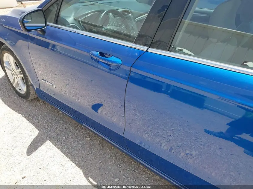 2018 FORD FUSION HYBRID S