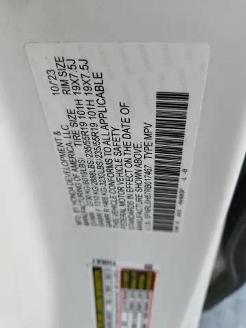2024 HONDA ODYSSEY TOURING  