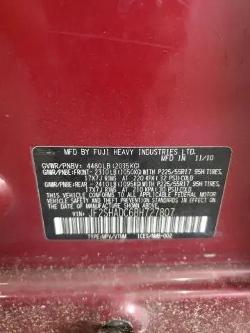 2011 SUBARU FORESTER 2.5X PREMIUM  