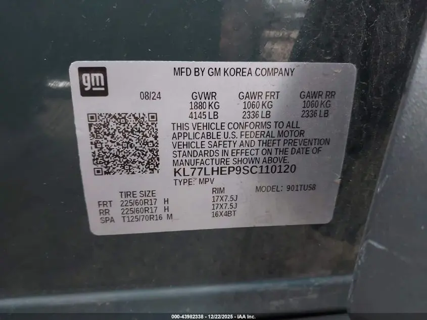 2025 CHEVROLET TRAX FWD LT