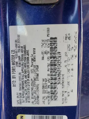 2016 FORD FUSION SE  