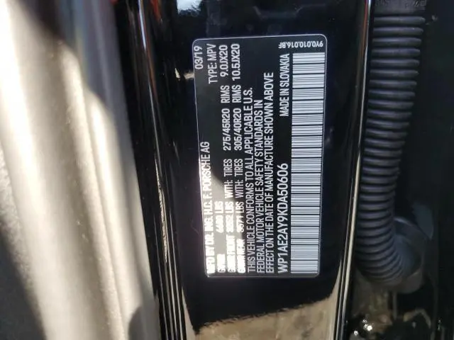 2019 PORSCHE CAYENNE SE HYBRID  