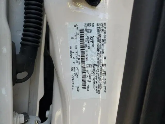 2012 FORD FOCUS TITANIUM  