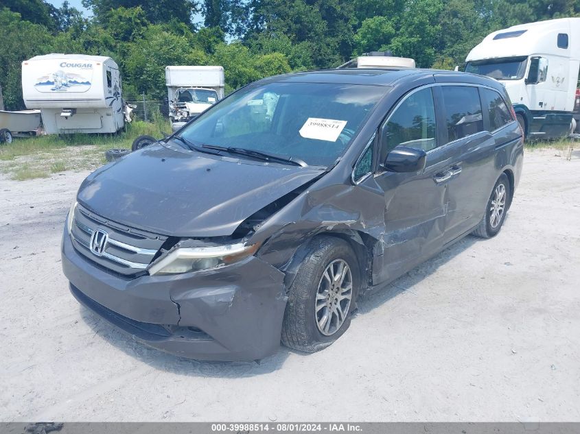 2012 HONDA ODYSSEY EXL