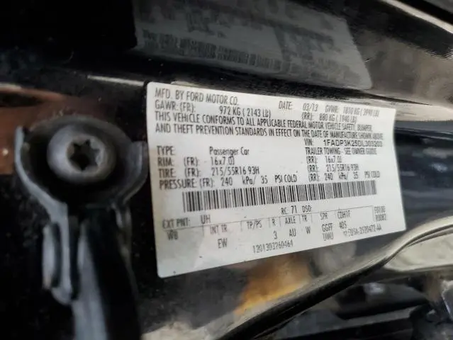2013 FORD FOCUS SE
