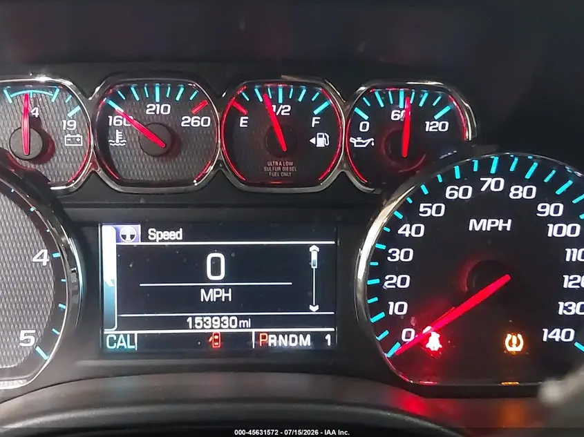 2016 CHEVROLET SILVERADO 2500HD LTZ