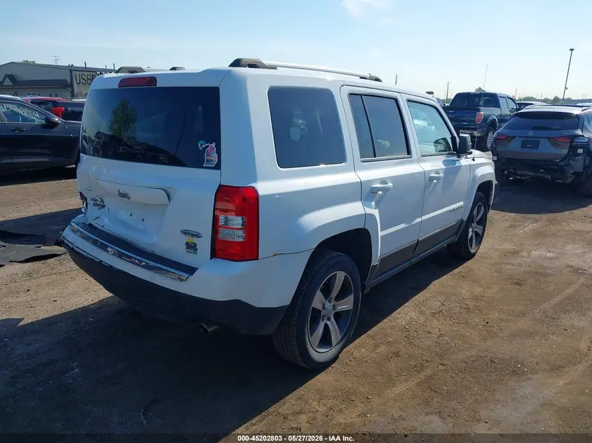 2016 JEEP PATRIOT HIGH ALTITUDE EDITION