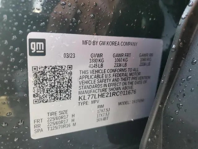 2024 CHEVROLET TRAX 1LT  