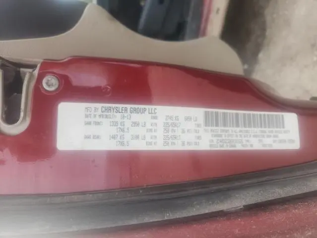 2014 DODGE GRAND CARAVAN SXT  