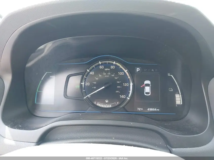 2018 HYUNDAI IONIQ HYBRID BLUE