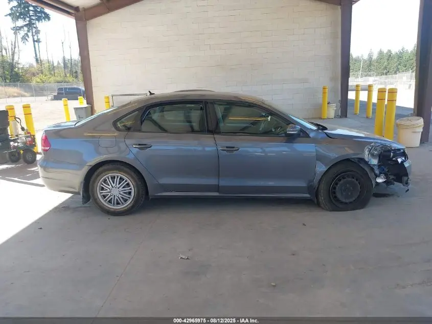2014 VOLKSWAGEN PASSAT 2.5L S