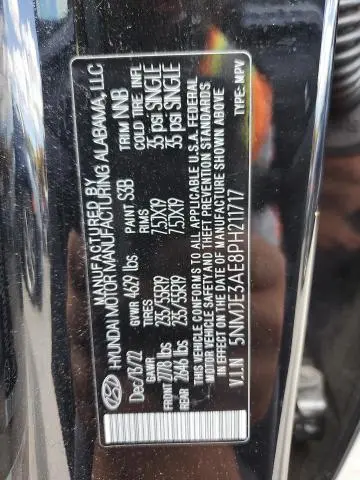 2023 HYUNDAI TUCSON LIMITED