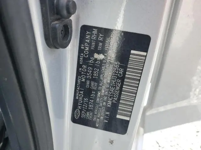 2017 HYUNDAI ACCENT SE  