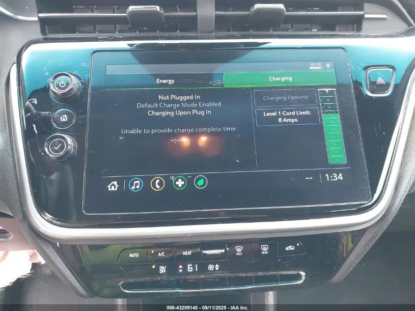 2022 CHEVROLET BOLT EV FWD 1LT