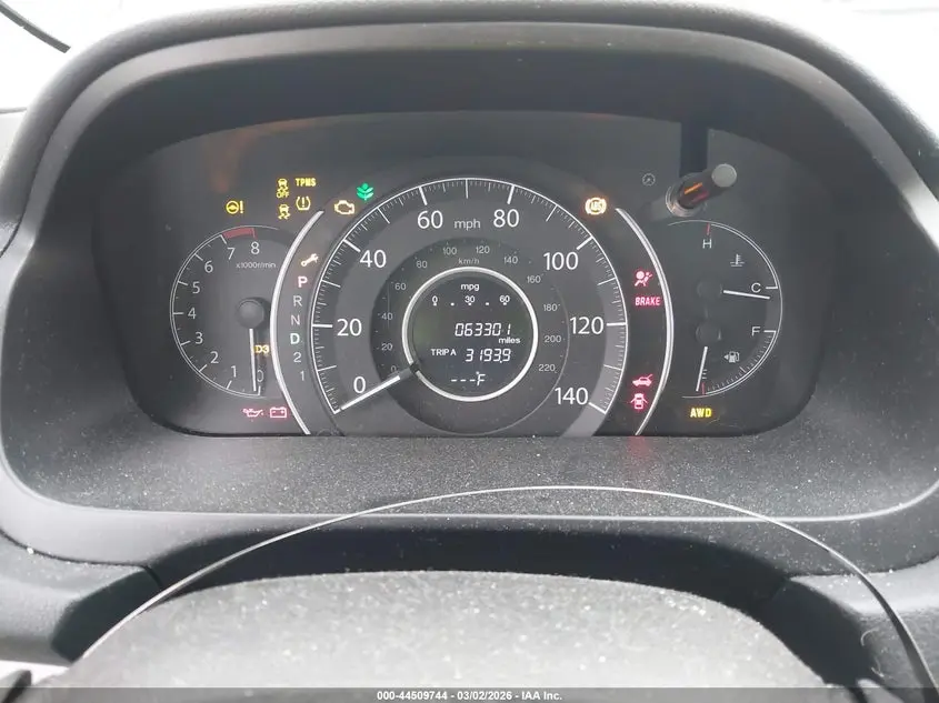 2012 HONDA CR-V EX-L