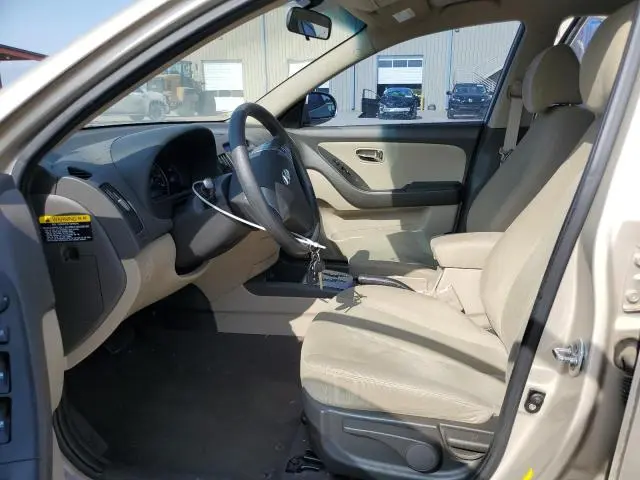 2010 HYUNDAI ELANTRA BLUE