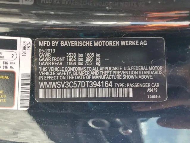 2013 MINI COOPER S