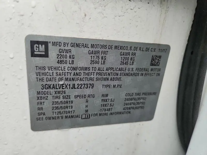 2018 GMC TERRAIN SLT  