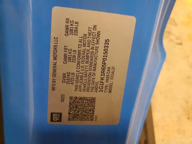 2023 CHEVROLET CAMARO ZL1  