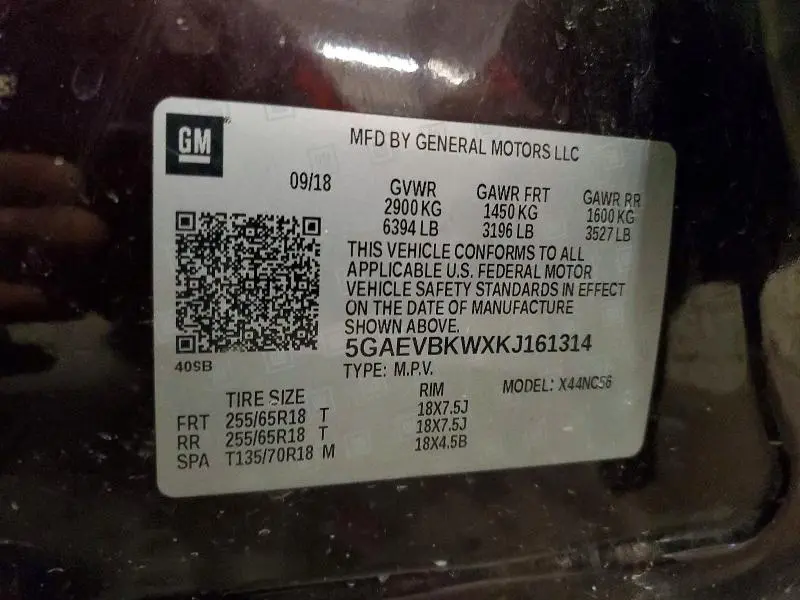 2019 BUICK ENCLAVE PREMIUM  