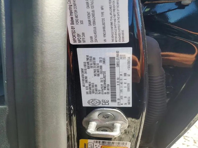2020 FORD ESCAPE SEL  