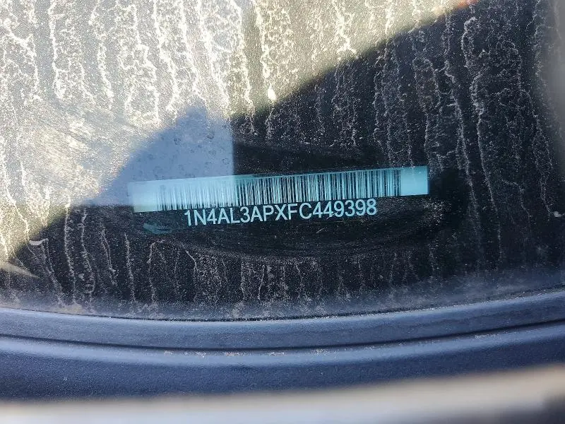 2015 NISSAN ALTIMA 2.5 S  