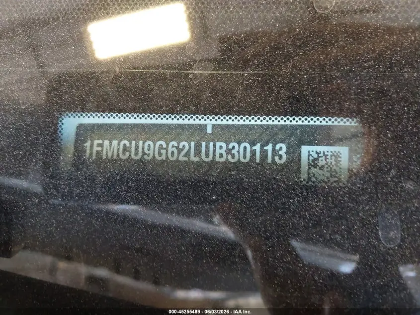 2020 FORD ESCAPE SE
