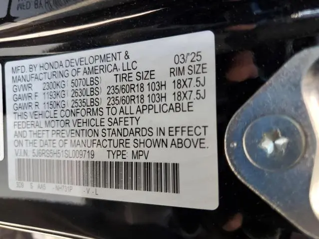 2025 HONDA CR-V SPORT  