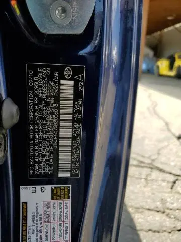 2011 TOYOTA SCION TC   