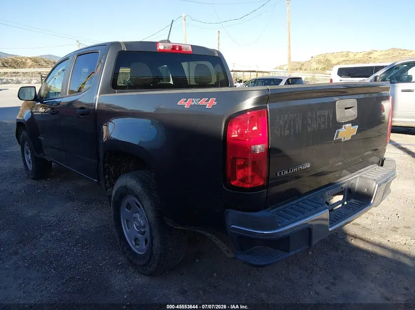 2016 CHEVROLET COLORADO 4WD WT