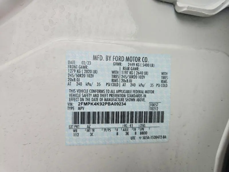 2023 FORD EDGE TITANIUM  