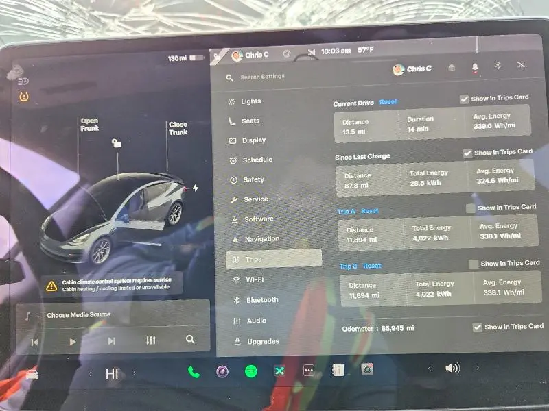 2021 TESLA MODEL 3   
