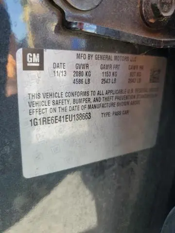 2014 CHEVROLET VOLT   