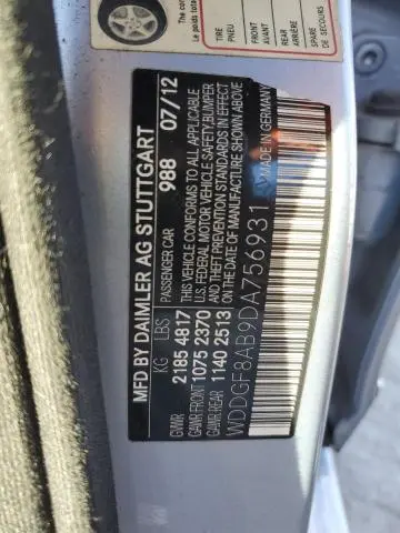 2013 MERCEDES-BENZ C 300 4MATIC  