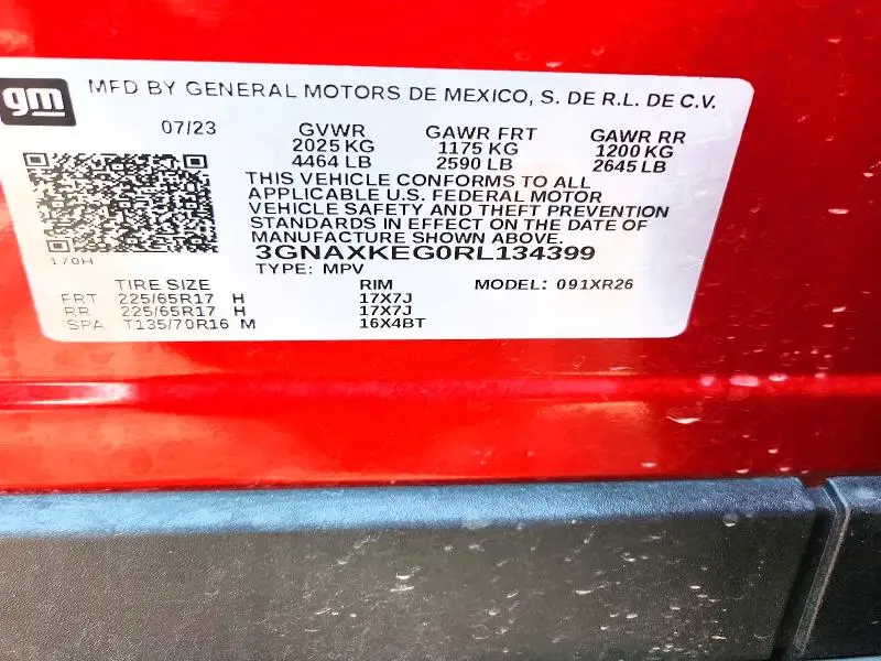 2024 CHEVROLET EQUINOX LT  