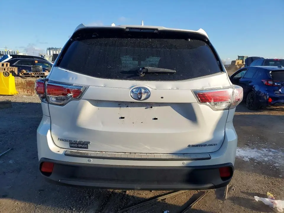 2016 TOYOTA HIGHLANDER LIMITED PLATINUM  