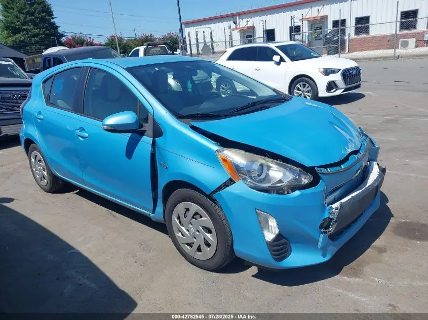 2016 TOYOTA PRIUS C ONE