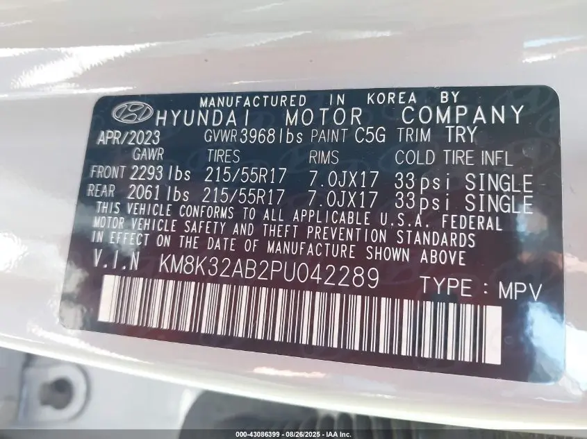 2023 HYUNDAI KONA SEL