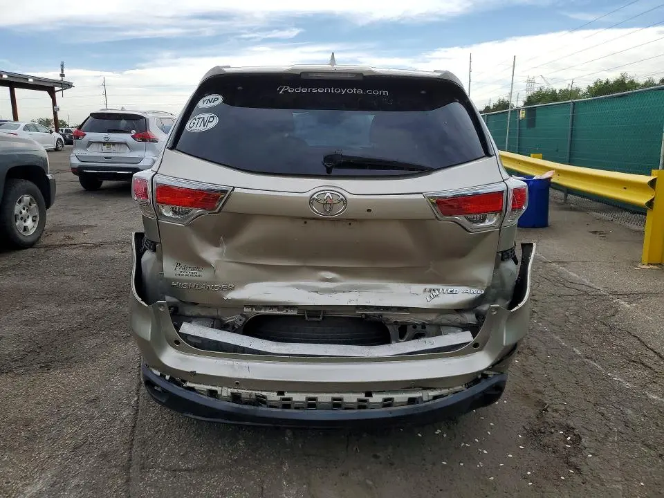 2015 TOYOTA HIGHLANDER LIMITED  