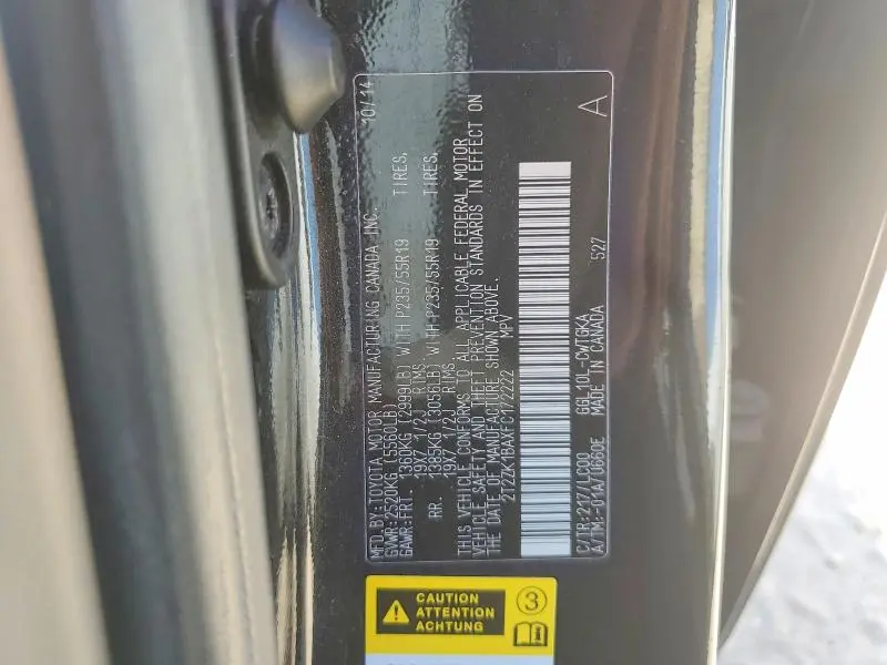 2015 LEXUS RX 350 BASE  