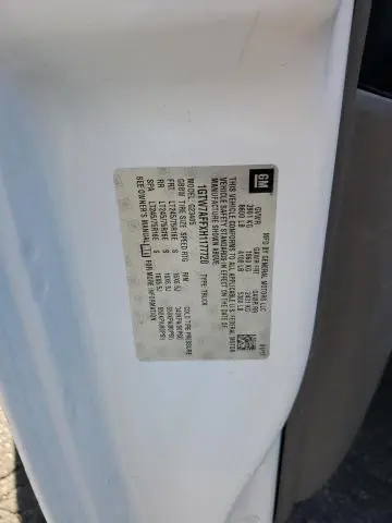 2017 GMC SAVANA G2500  