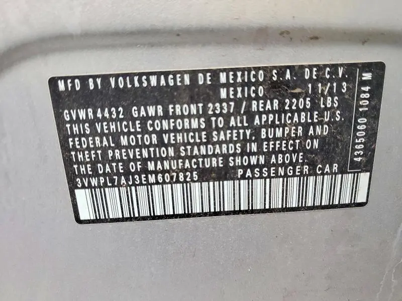 2014 VOLKSWAGEN JETTA TDI  