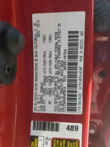 2022 TOYOTA TACOMA DOUBLE CAB  
