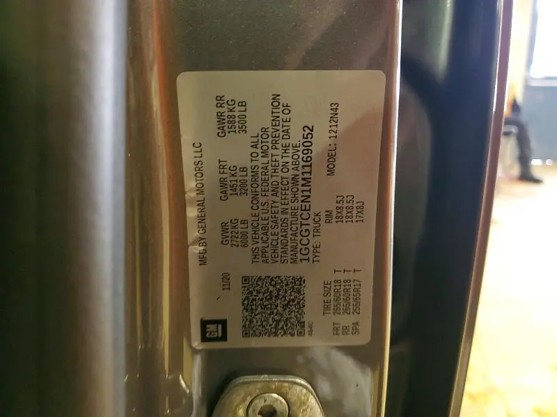 2021 CHEVROLET COLORADO LT  