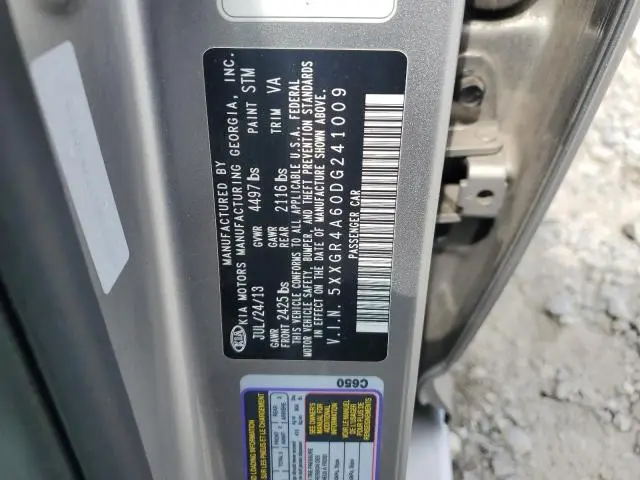2013 KIA OPTIMA SX  