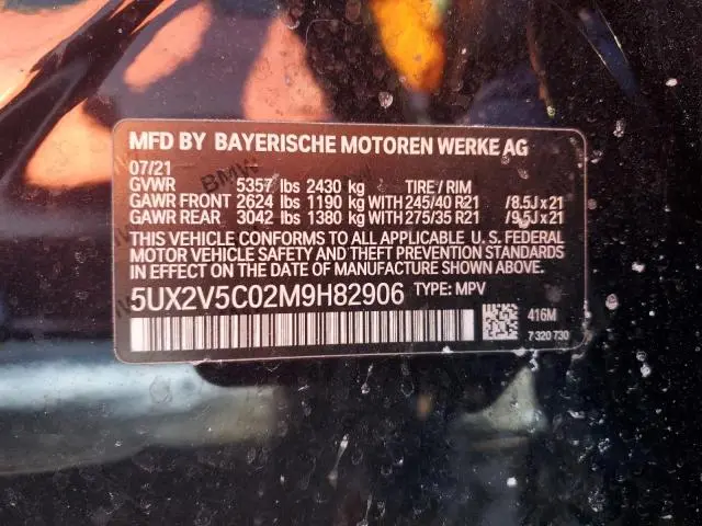 2021 BMW X4 XDRIVEM40I  