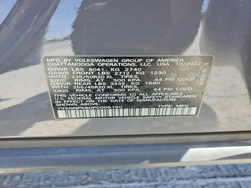 2023 VOLKSWAGEN ID.4 PRO S  