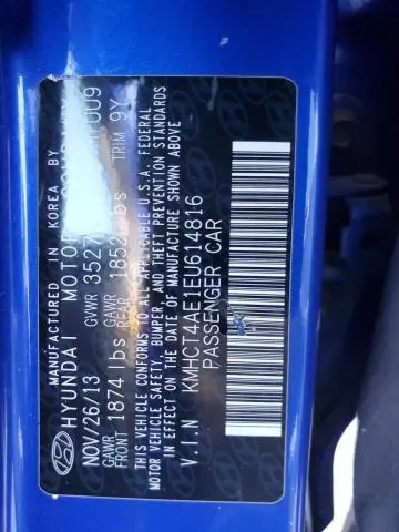 2014 HYUNDAI ACCENT GLS  