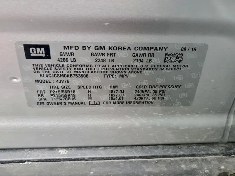 2019 BUICK ENCORE ESSENCE  