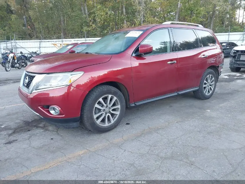 2016 NISSAN PATHFINDER PLATINUM/S/SL/SV